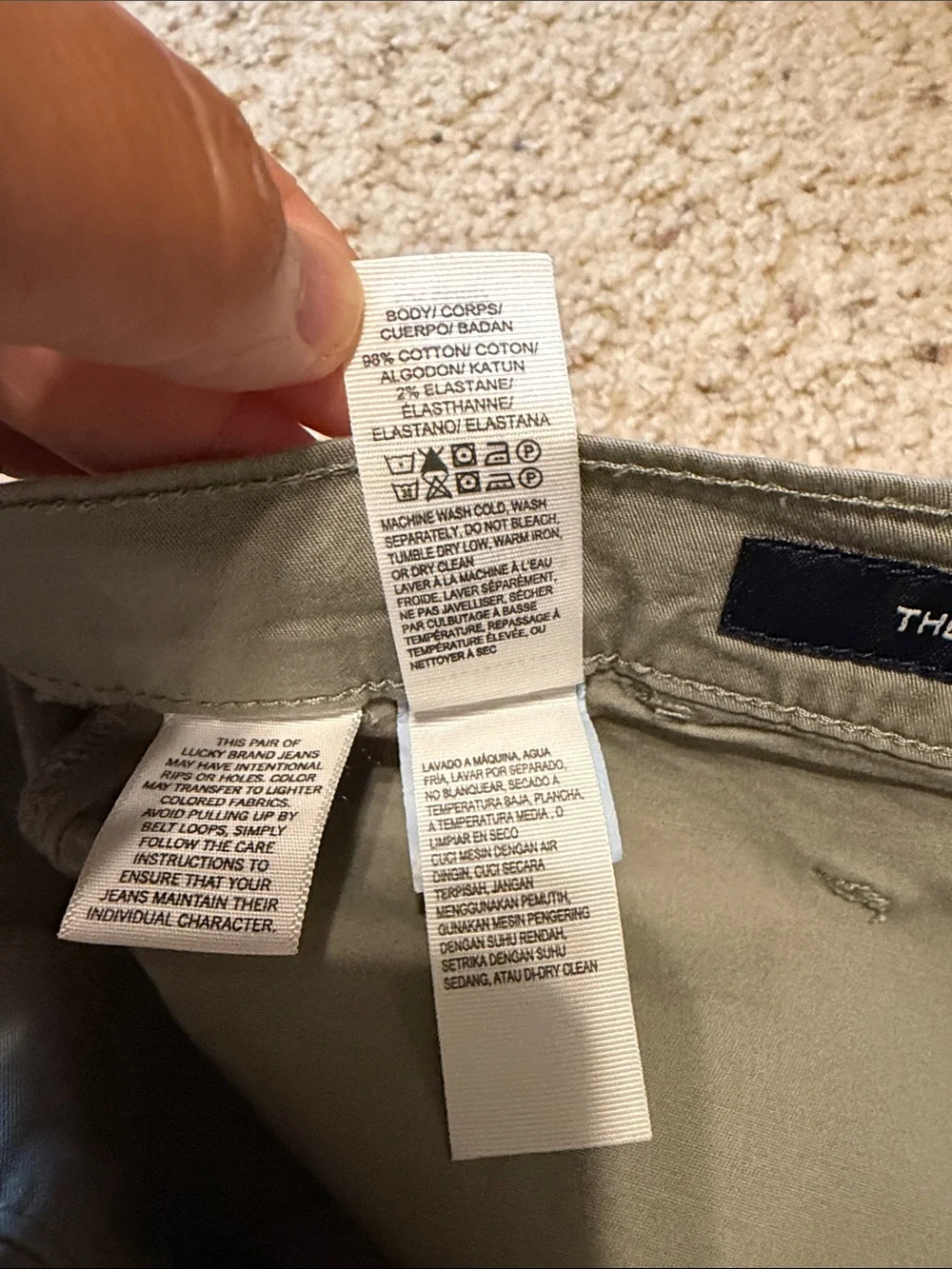 Lucky brand green pants